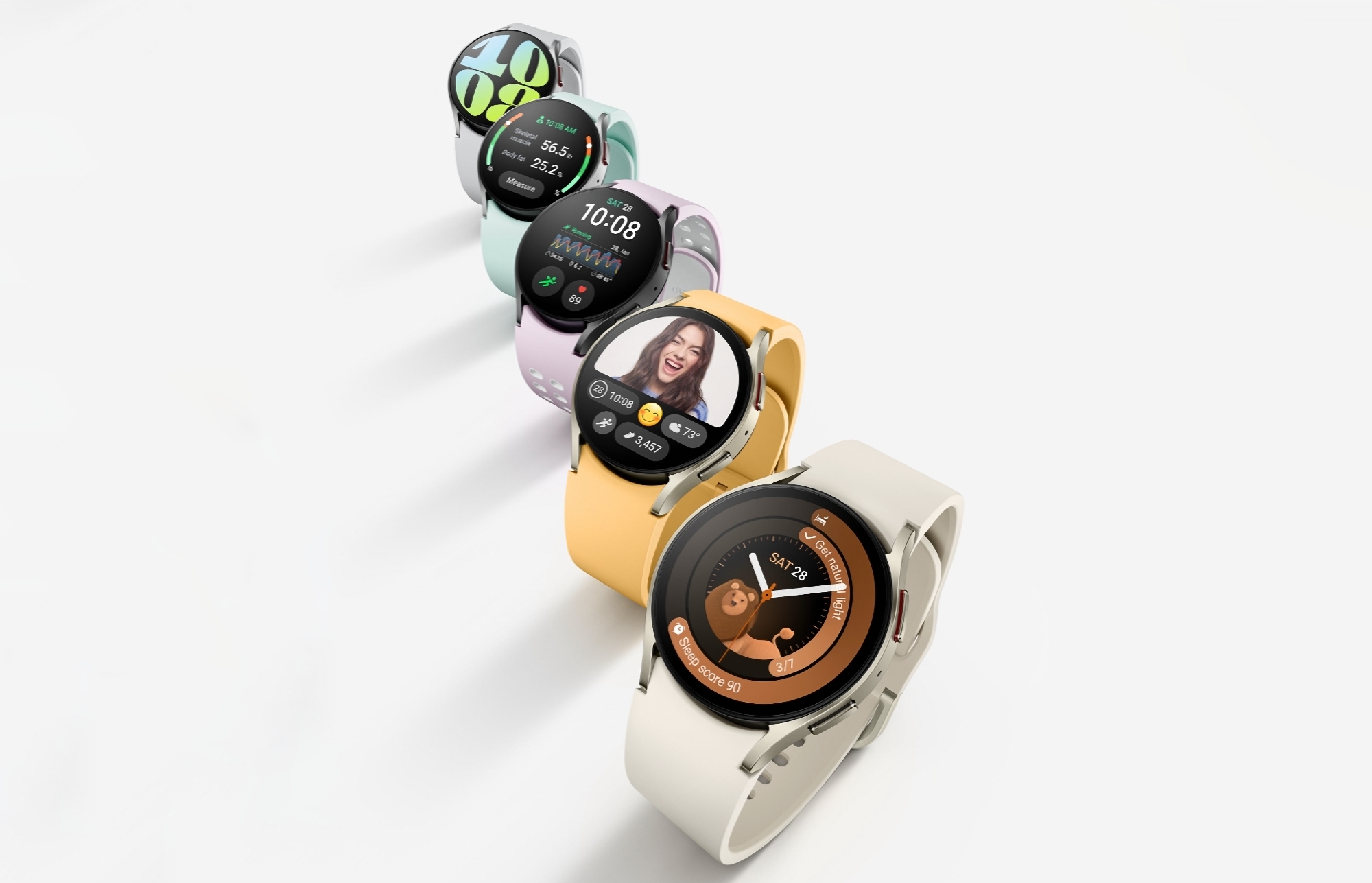Samsung Galaxy Watch 6 med 44 mm etui kan kjøpes på Amazon til en rabattert pris.