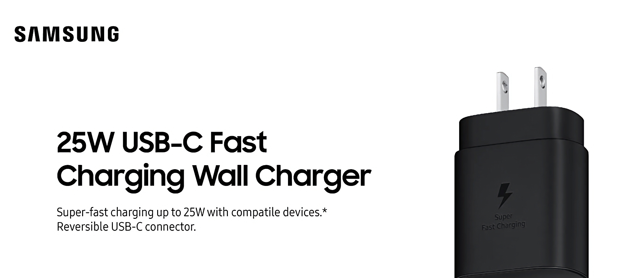 25-ватну зарядку Samsung з портом USB-C можна купити на Amazon зі знижкою 29%