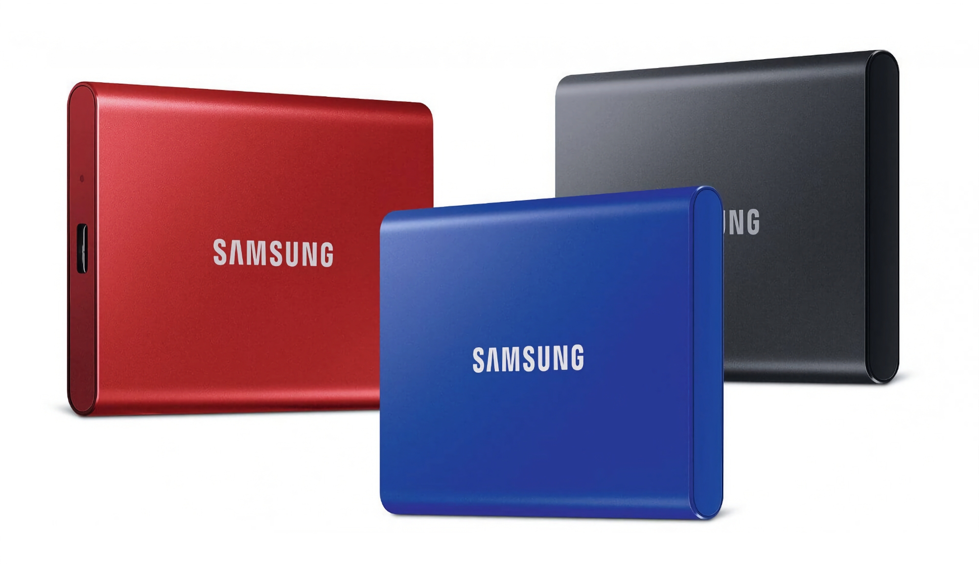 Samsung T7 1TB USB 3.2 Gen2 SSD bei Amazon für 40,91 € reduziert