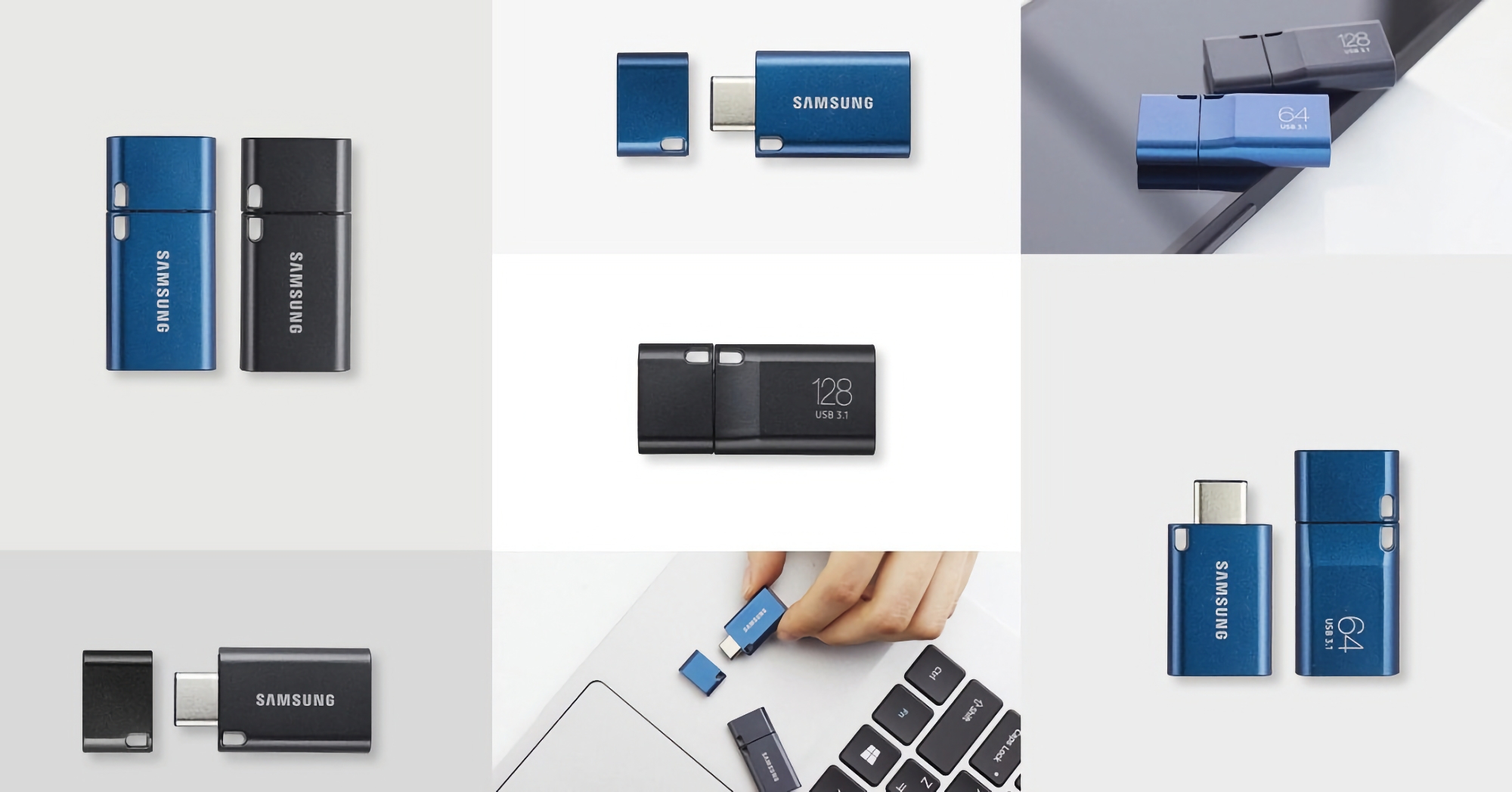 Unità flash USB Samsung Type-C con capacità di 256 GB in vendita su Amazon a 27,99 dollari (12 dollari di sconto)