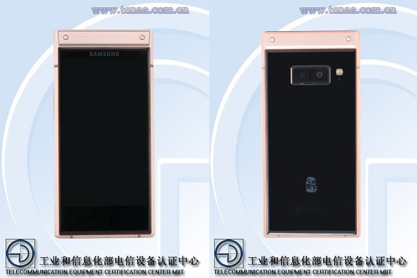 В TENAA опубликованы первые фото топовой «раскладушки» Samsung W2019