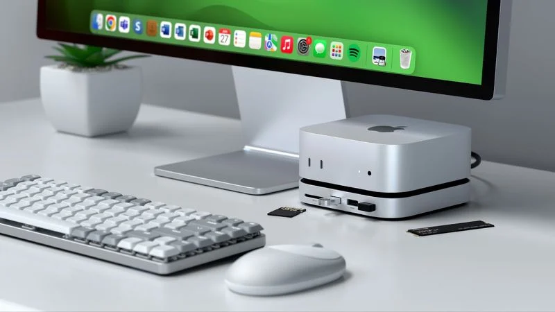 Satechi présente une nouvelle station d'accueil pour Mac mini : des fonctionnalités améliorées