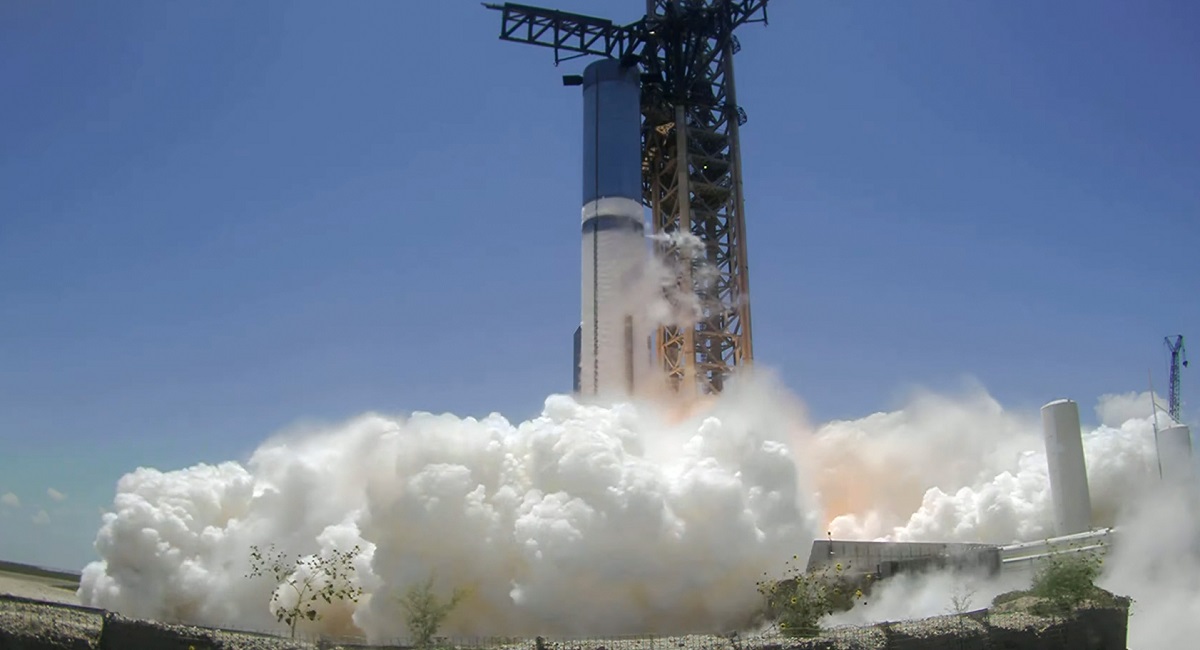 SpaceX testte niet echt een Super Heavy raket met 33 Raptor 2 motoren - de vuurtest duurde half zo lang als gepland.