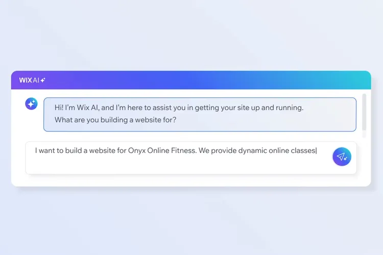 Wix will allow you to build websites using only artificial intelligence cues