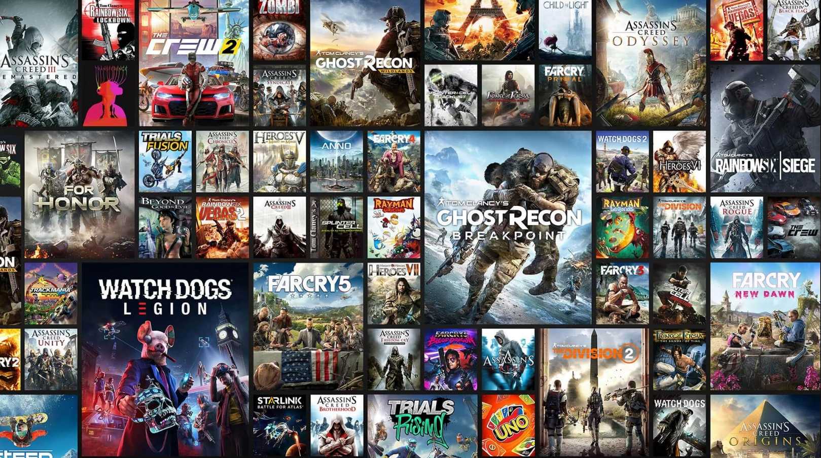Ubisoft випустить п'ять ААА-ігор до квітня 2021 року, включаючи нові Rainbow Six та Watch Dogs