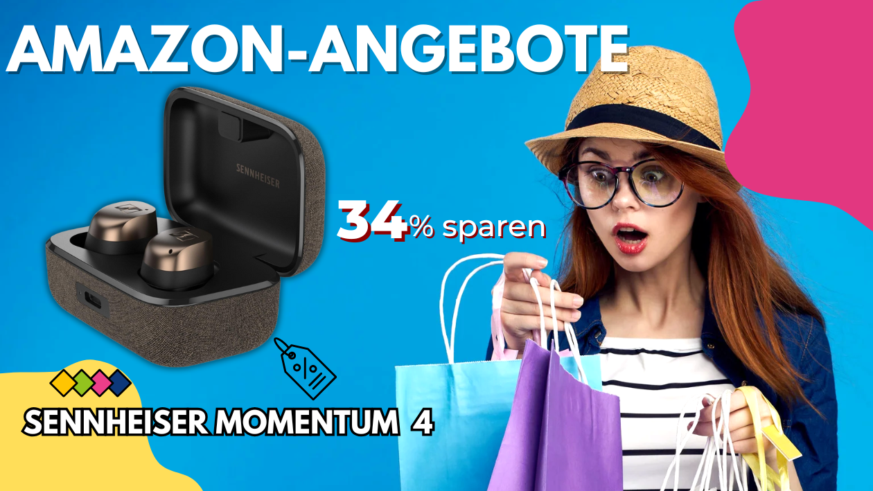 Sennheiser MOMENTUM True Wireless 4 Kopfhörer – Spare jetzt 102€!