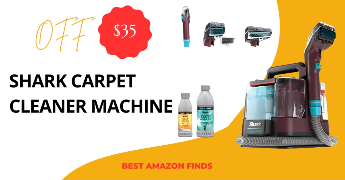 Shark Carpet Cleaner Machine - NOW $35 Discount!