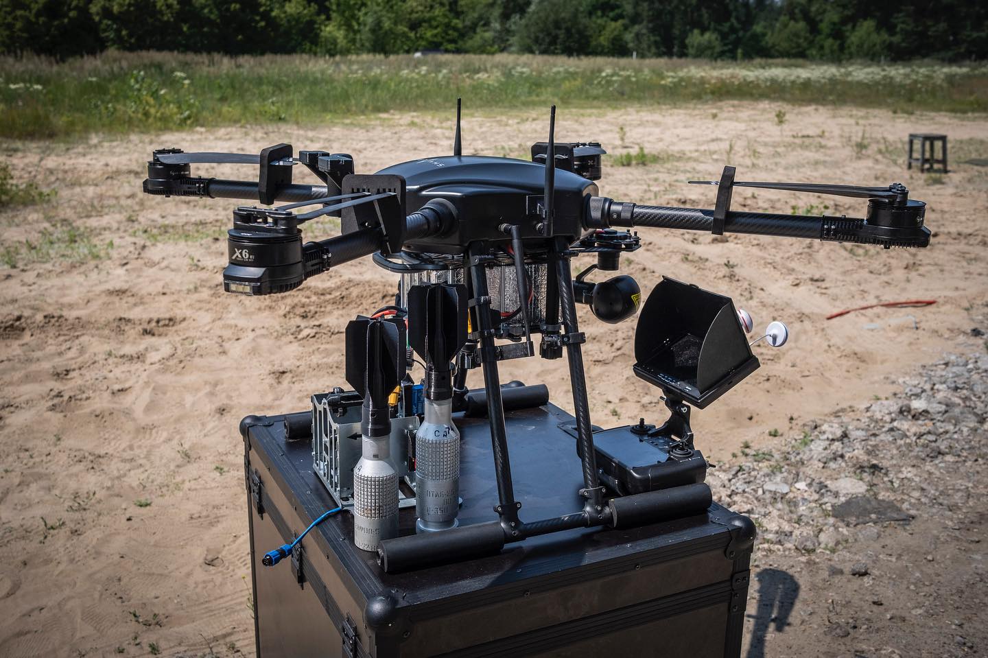 Das ukrainische Unternehmen SkyLab hat die Drohne Shoolika mk6 vorgestellt, die gegen elektronische Kriegsführung resistent ist