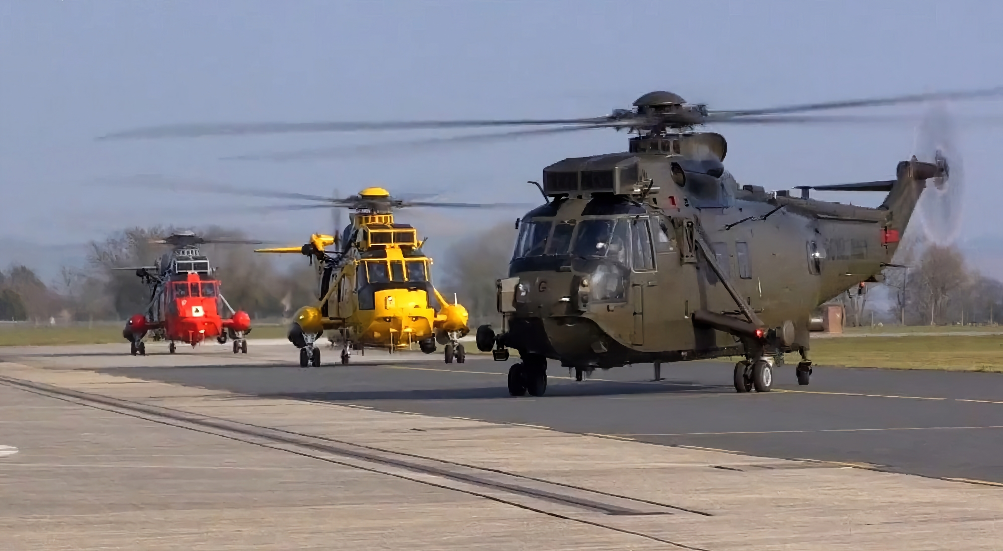 L'Ukraine a reçu l'hélicoptère britannique Sikorsky S-61 Sea King pour les opérations de recherche et de sauvetage