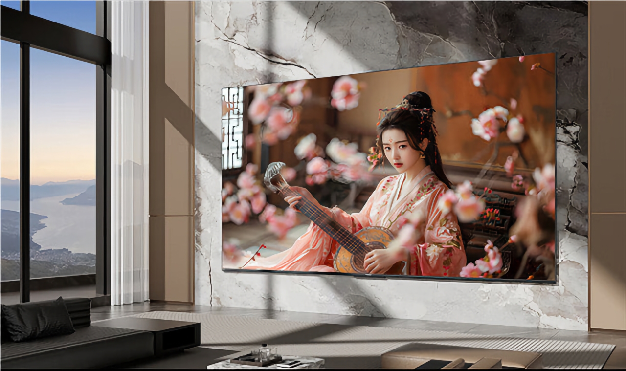 Skyworth 100A5D Pro TV: 100-inch smart TV with 4K screen at 144Hz and a matte finish