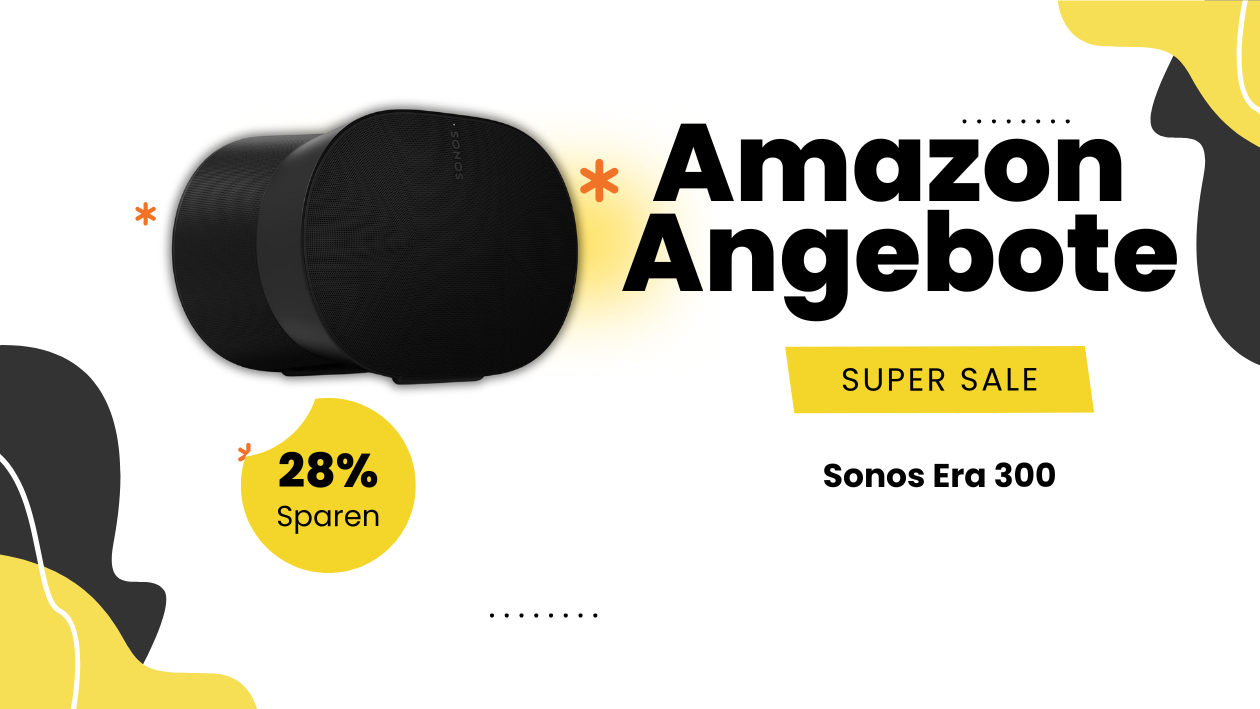 Sonos Era 300 Smart Speaker – Jetzt 140€ Rabatt!