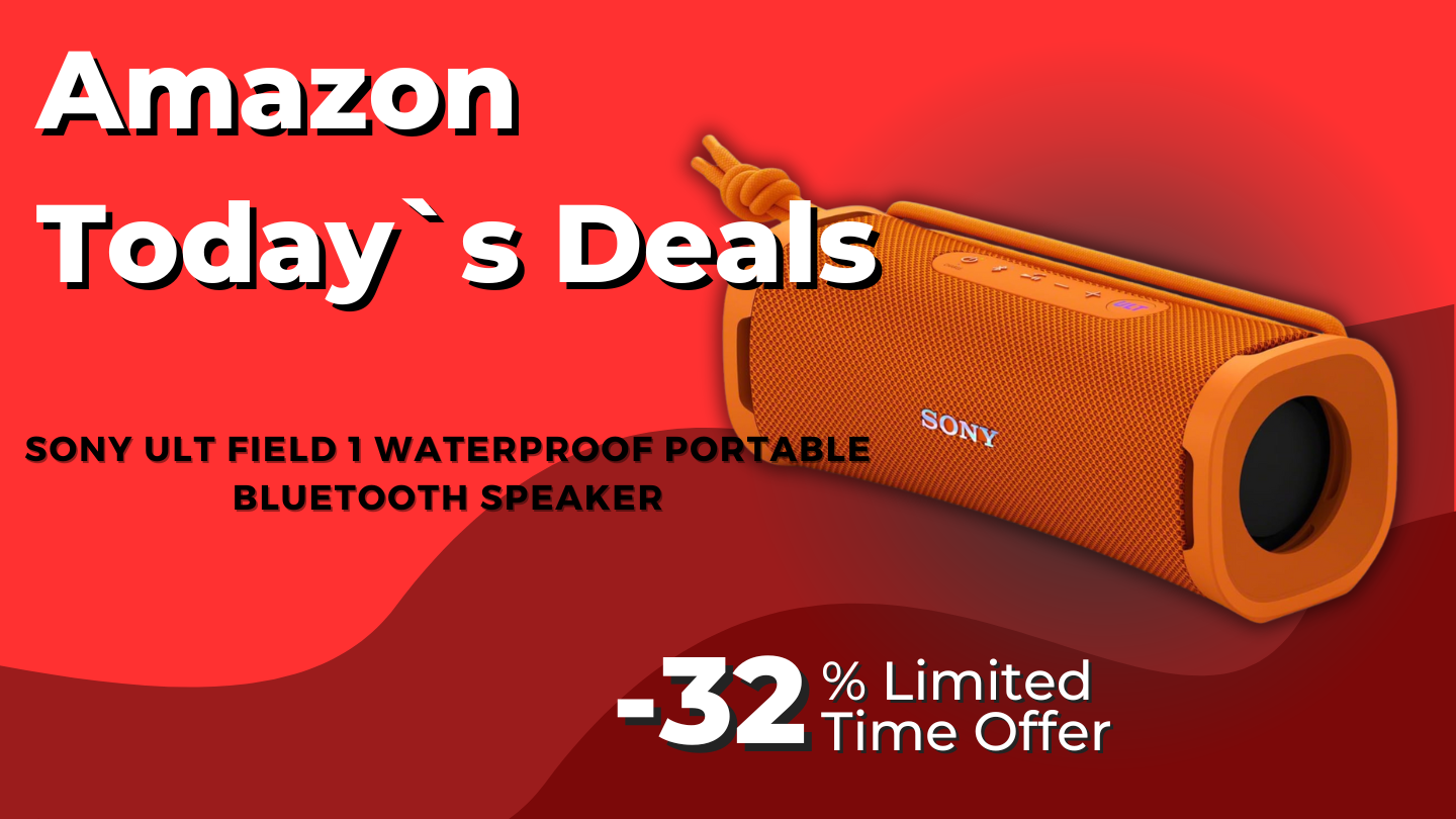 Sony ULT Field 1 Waterproof Portable Bluetooth Speaker – Save $42 on Amazon!
