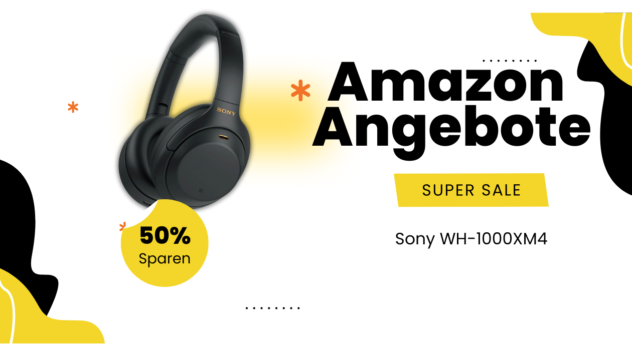 Sony WH-1000XM4 Premium Kopfhörer – Massive 190€ Ersparnis!