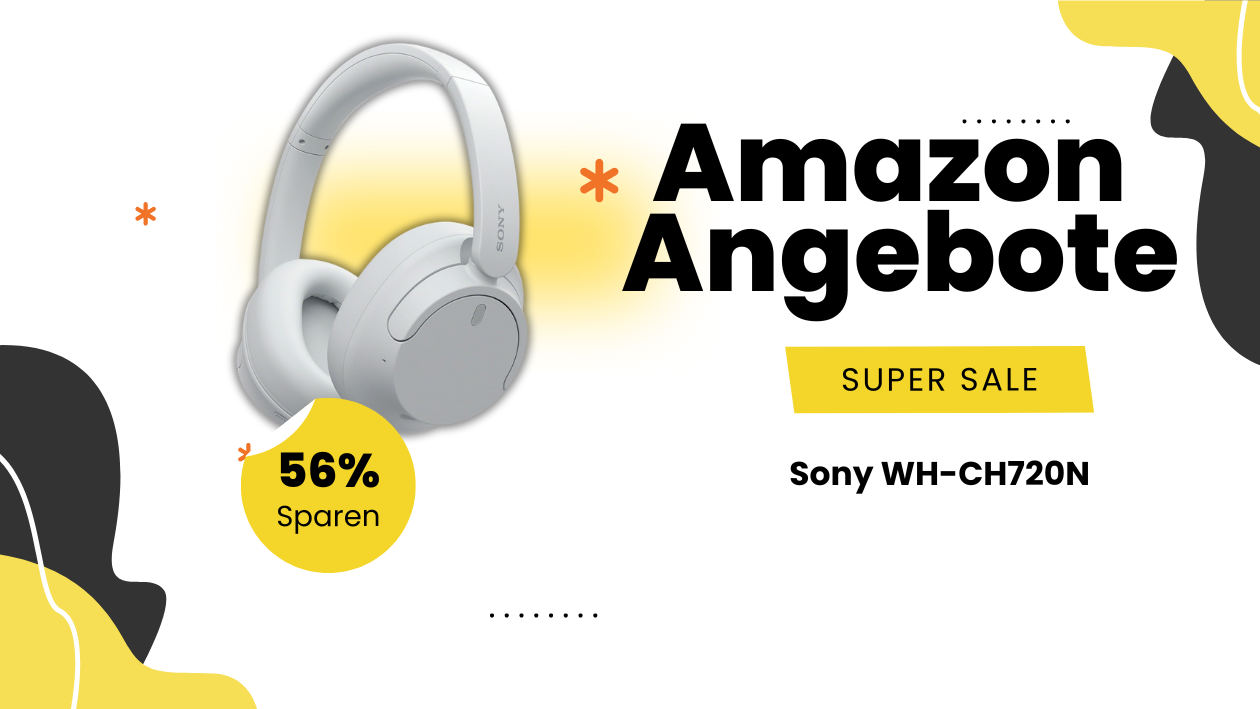 Sony WH-CH720N Kopfhörer – Jetzt über 80€ günstiger!