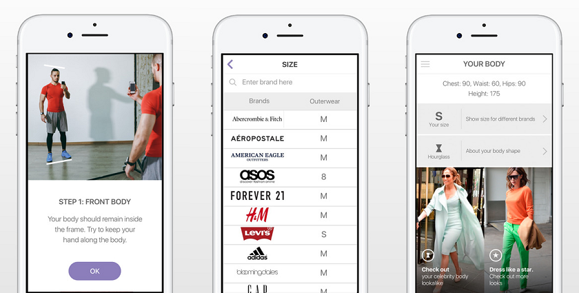 Starlook: приложение для iOS определяет размеры одежды по фотографии