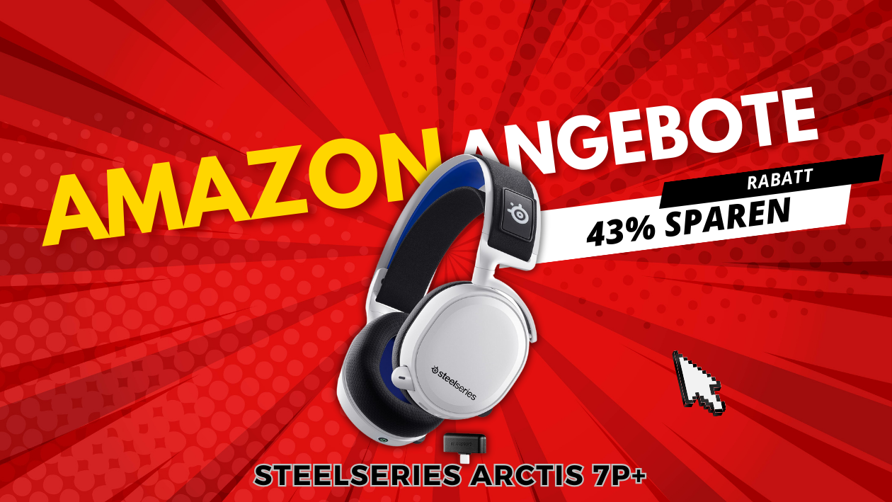 SteelSeries Arctis 7P+ Gaming Headset – Massive 86€ Ersparnis!