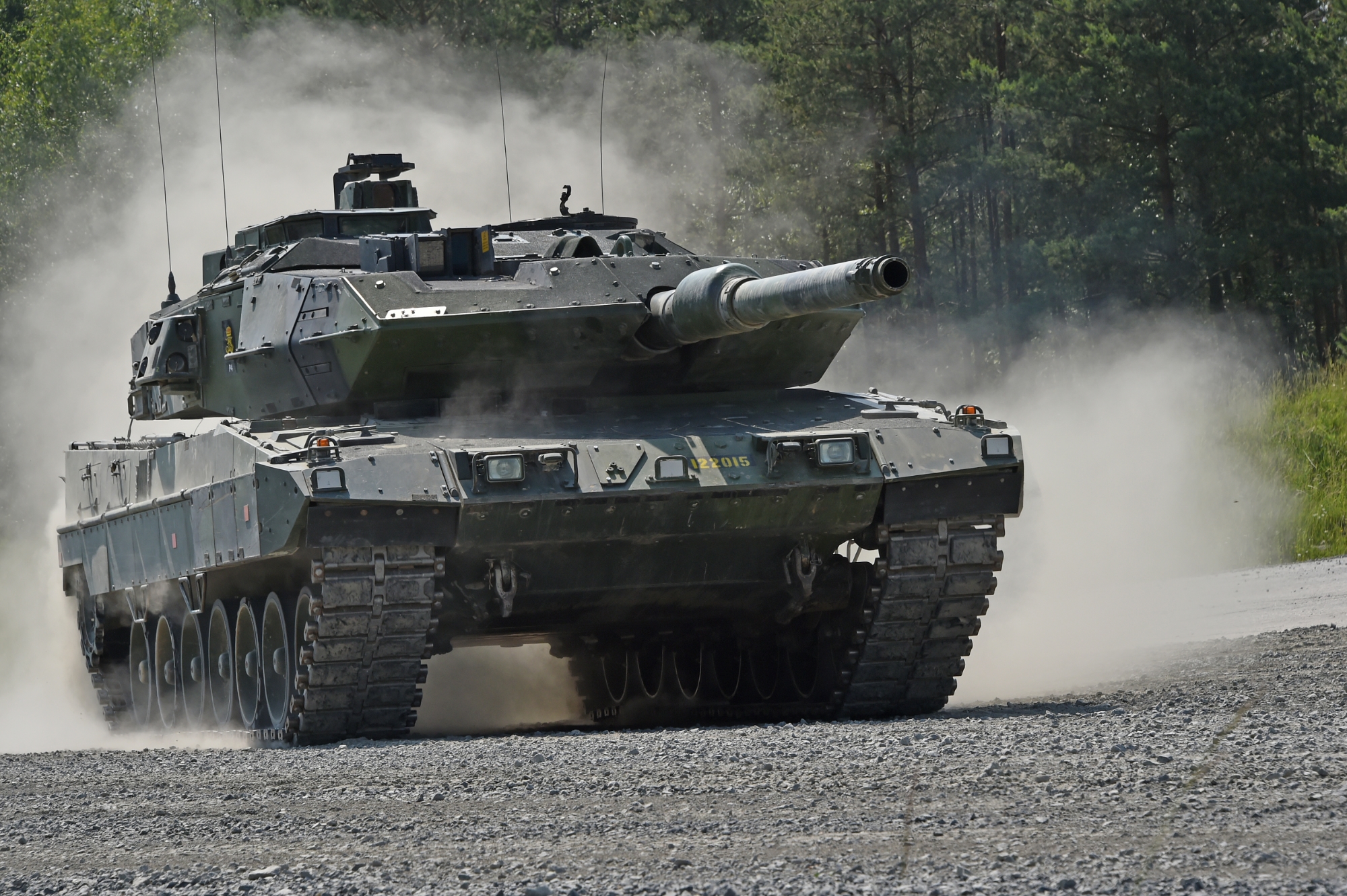 Schweden wird möglicherweise den Panzer Stridsvagn 122 an die Ukraine liefern, eine modernisierte Version des Leopard 2A5, der in Lizenz hergestellt wird.