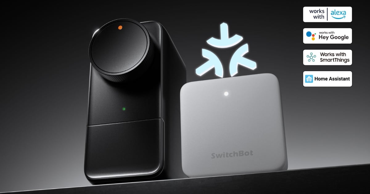 SwitchBot Lock Pro: universellt smart lås med stöd för Matter och röstassistent