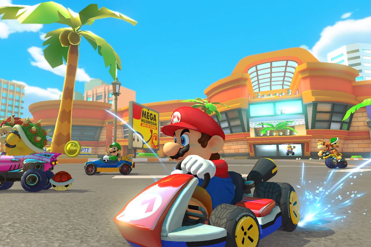On December 8, a new portion of tracks for Mario Kart 8 Deluxe will be released