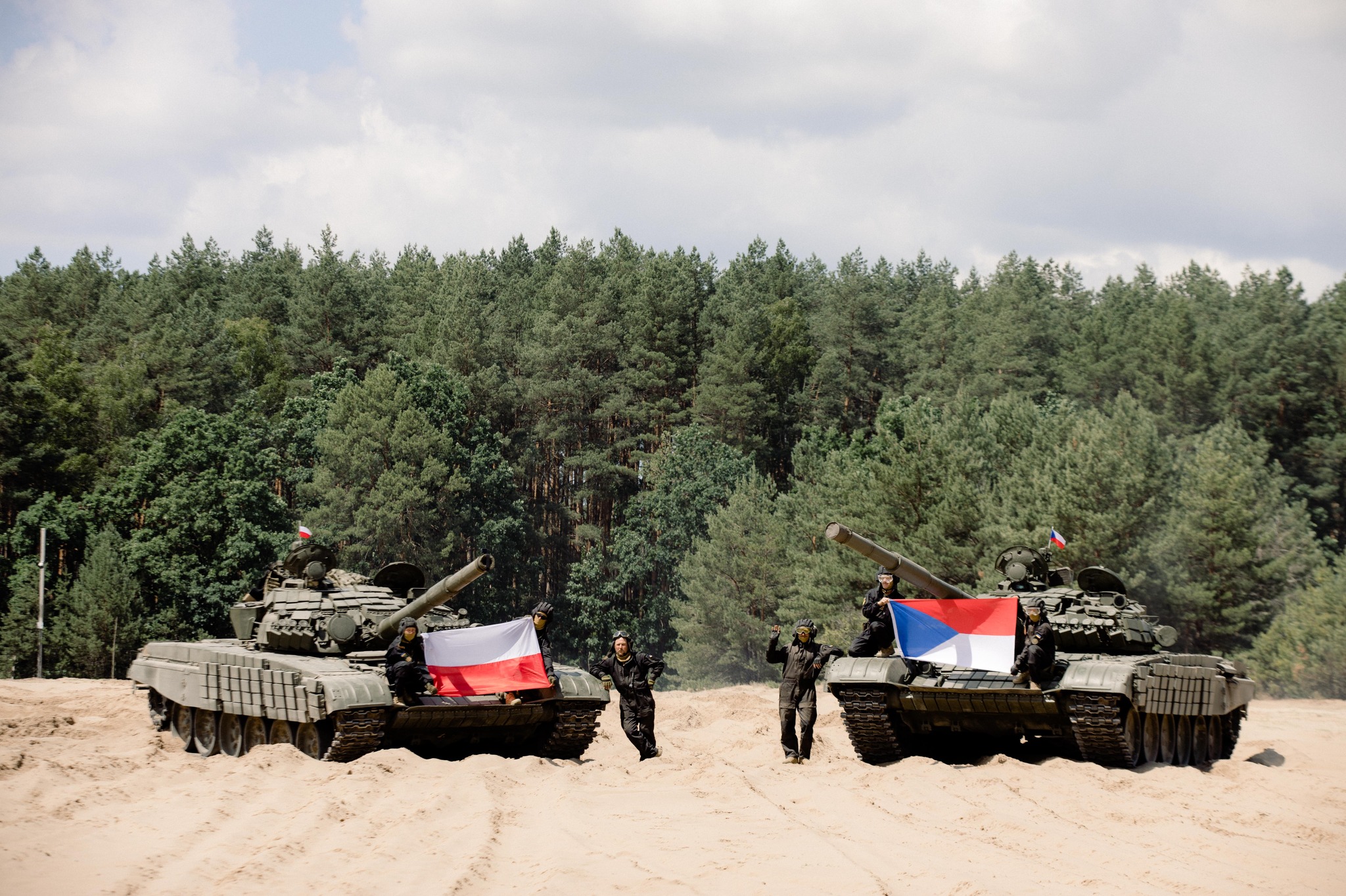 ВСУ используют на фронте танки Т-72, которые нам передала Польша и Чехия