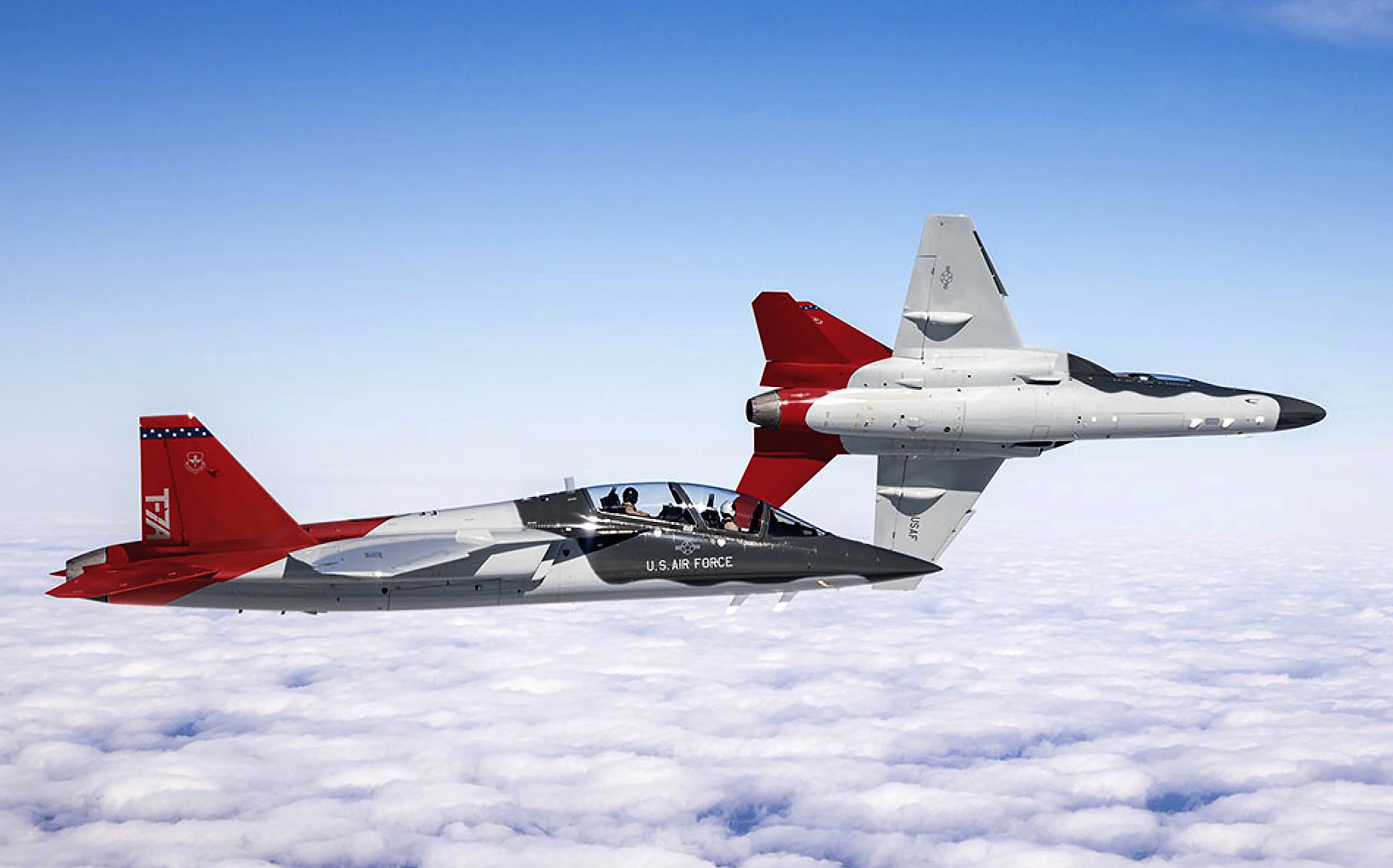 The US Air Force will be forced to invest in older T-38 Talon aircraft due to the delayed delivery of the T-7 Red Hawk