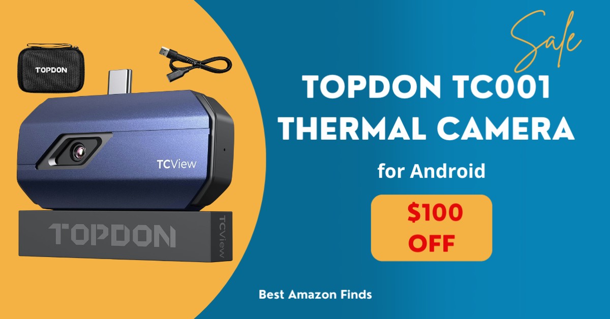 TOPDON TC001 Thermal Camera for Android with a $100 Discount Now!