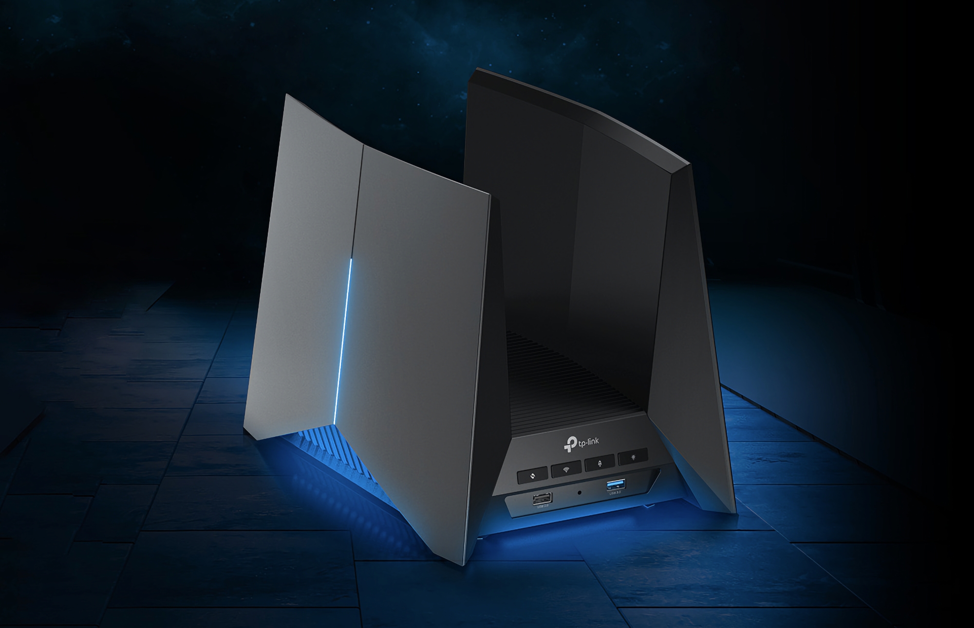 TP-Link introduced Archer GE800: a gaming router with Wi-Fi 7 support and Kylo Ren's Star Wars Command Shuttle design