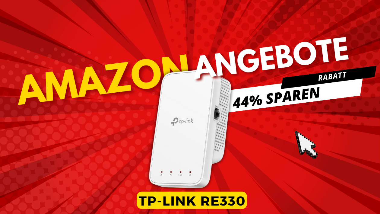 Sonderangebot entdecken: TP-Link RE330 jetzt reduziert!