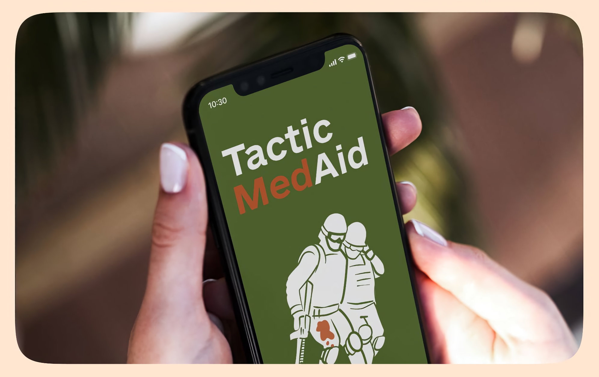 TacticMedAid: an application that will teach you how to provide first aid during the war