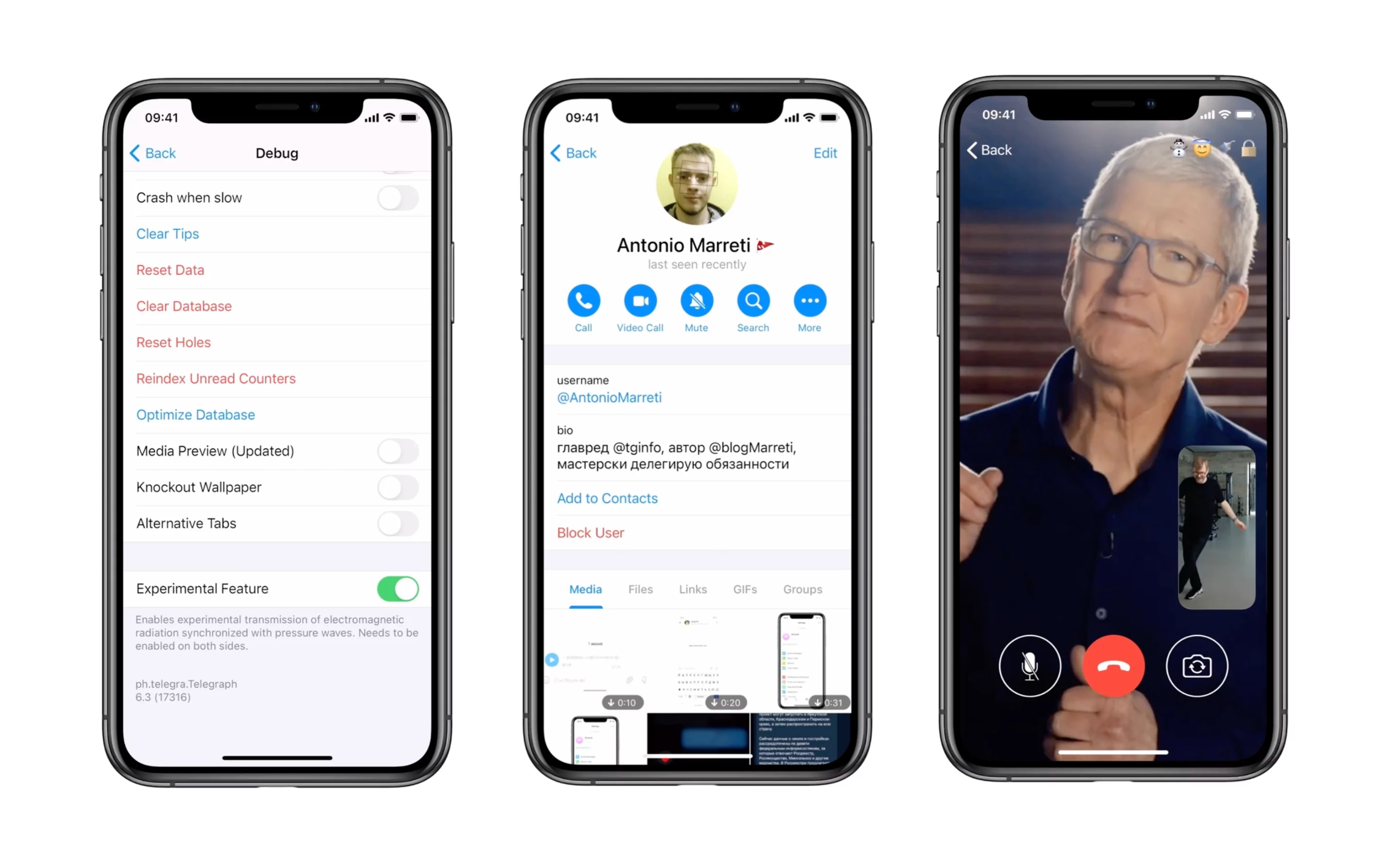 В бета-версии Telegram 6.3 появились видеозвонки | gagadget.com
