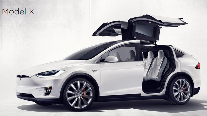 Tesla представила электрический кроссовер Model X