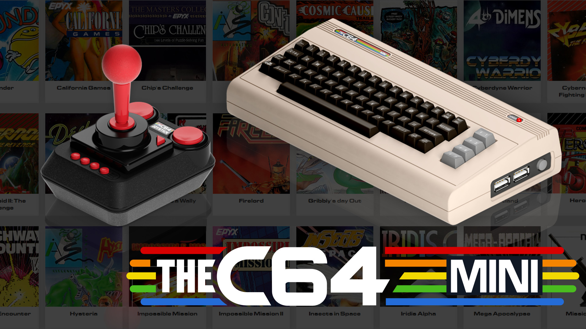 Retro Games will release a modern mini version of the legendary PC Commodore 64