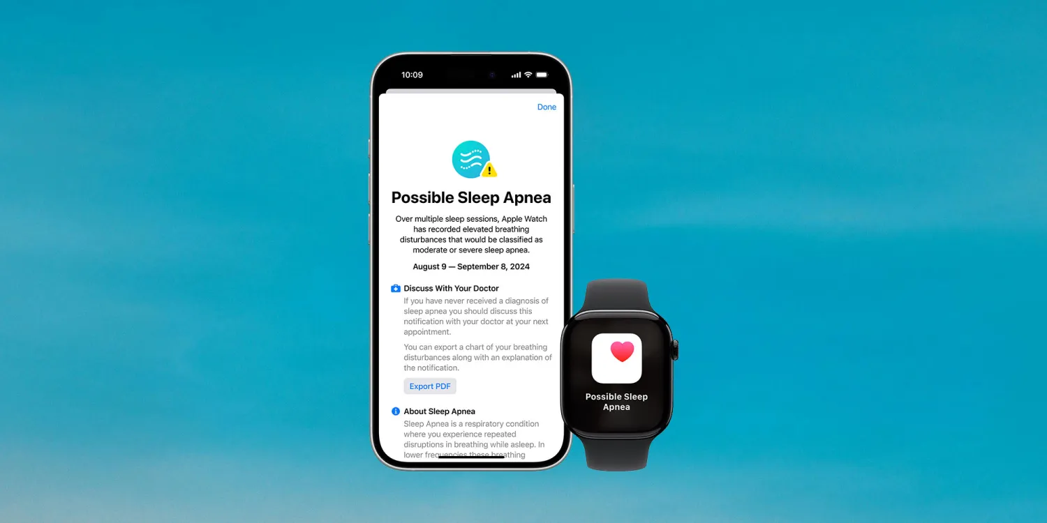 L'Apple Watch riceve l'approvazione canadese per il rilevamento dell'apnea notturna