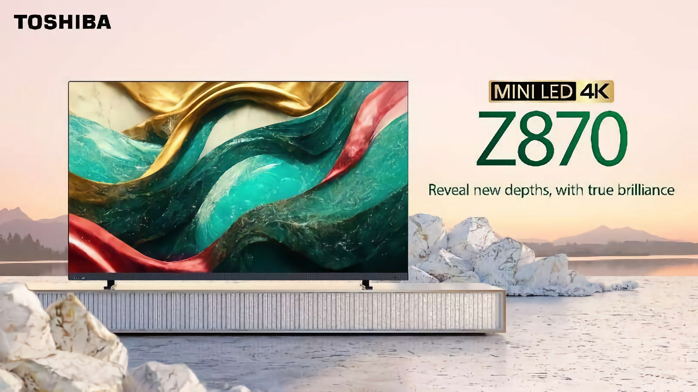Toshiba Z870 MiniLED 4K Gaming TV: Una gamma di smart TV per il gaming con supporto a 144 Hz e tecnologia AMD FreeSync