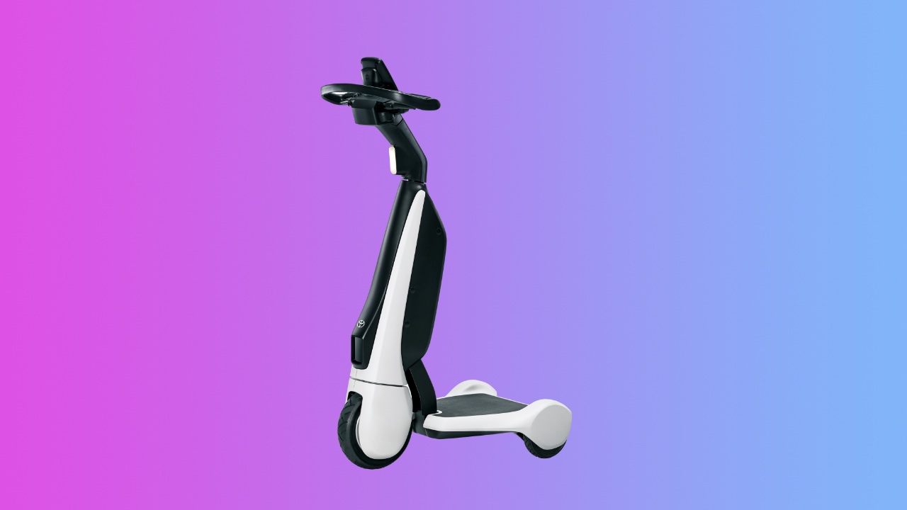 Toyota unveils new three-wheeled electric scooter for walking areas