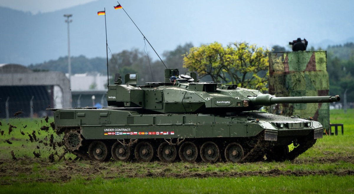 L'Italia investirà 8,7 miliardi di dollari per acquistare carri armati tedeschi modernizzati Leopard 2A8 a partire dal 2024