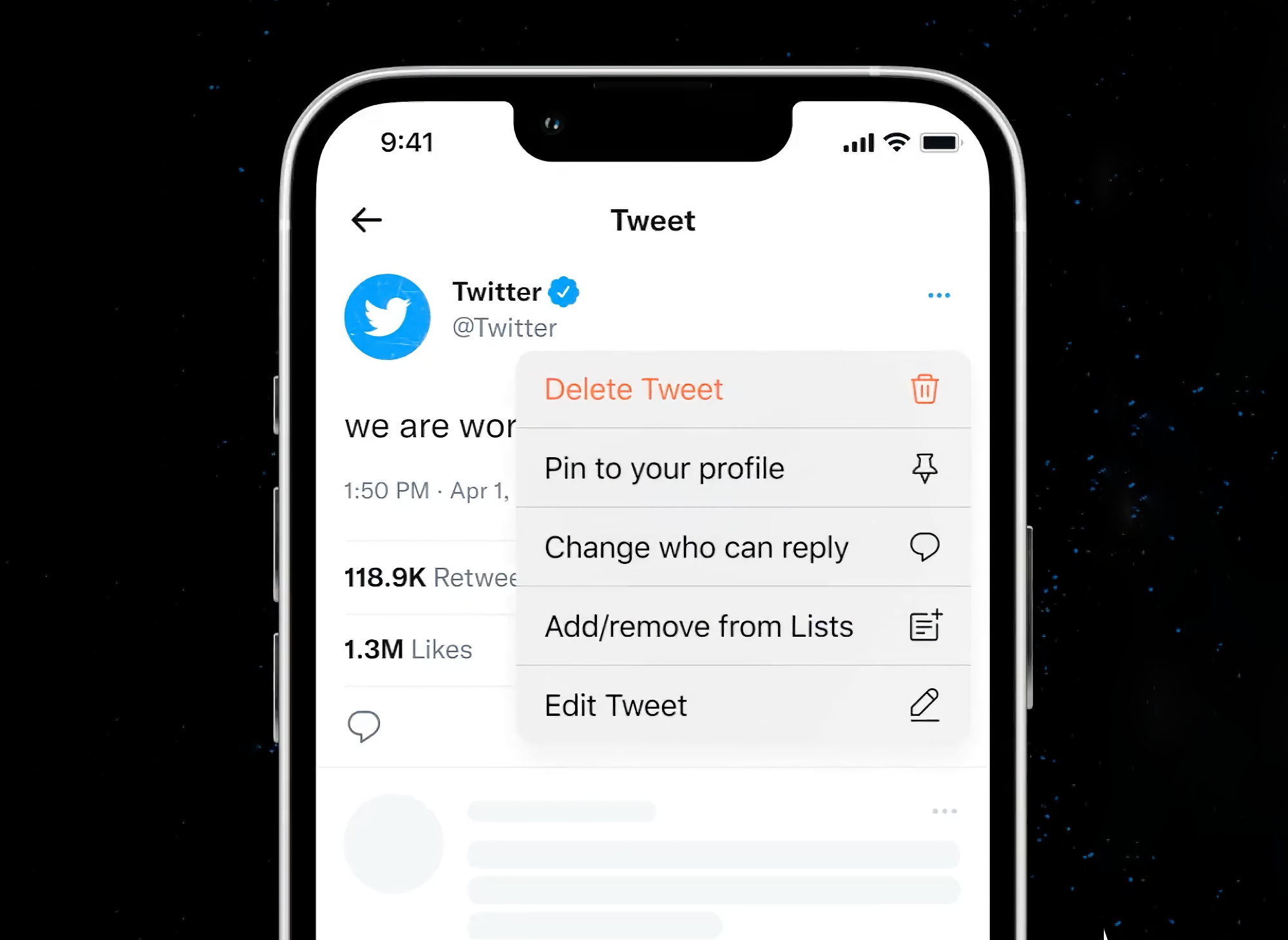 Unerwartet: Twitter wird weiterhin die Möglichkeit haben, Beiträge zu bearbeiten