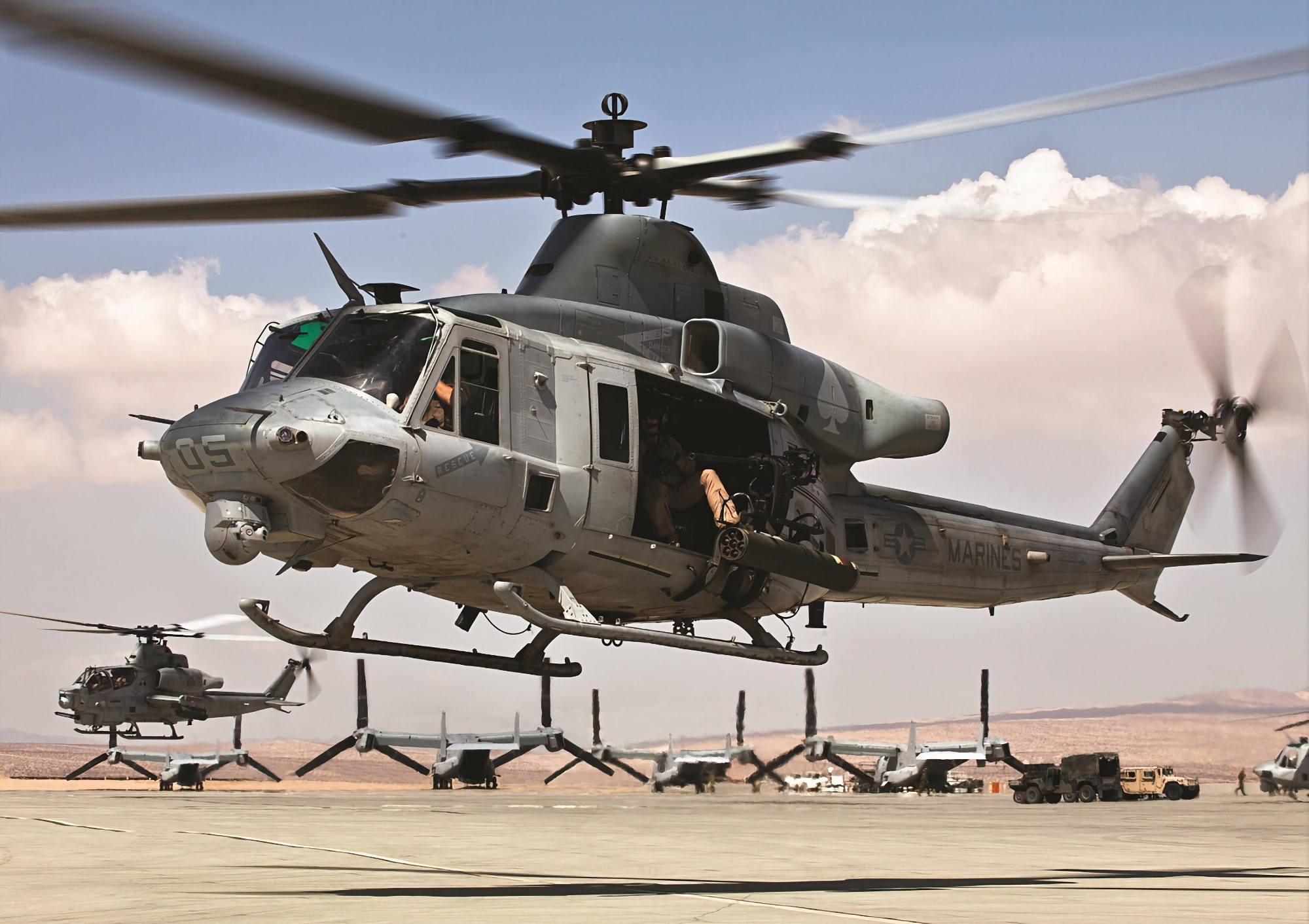 USA har overført et nytt parti UH-1Y Venom angrepshelikoptre til Tsjekkia.
