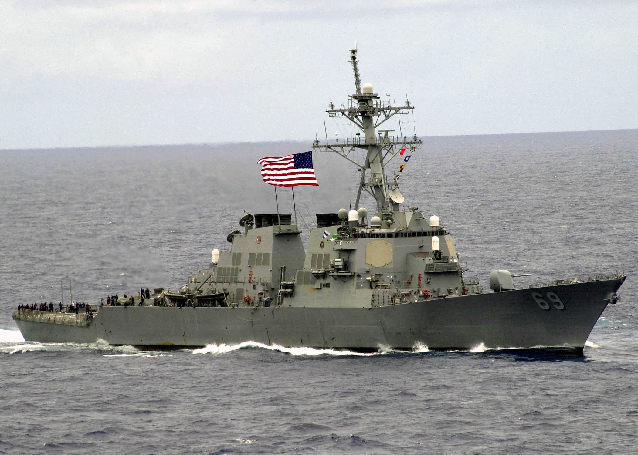 China drives US destroyer USS Milius away from its shores - Pentagon denies