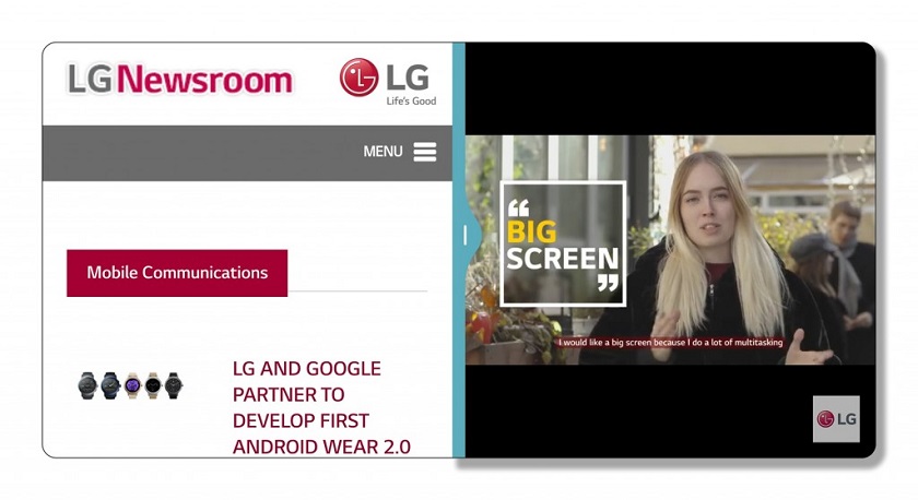 LG показала интерфейс UX 6.0 для LG G6