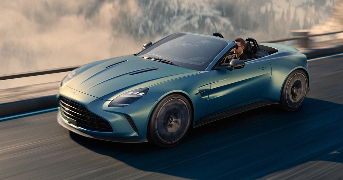 Aston Martin Vantage Roadster представлен официально с самой быстро складывающейся крышей