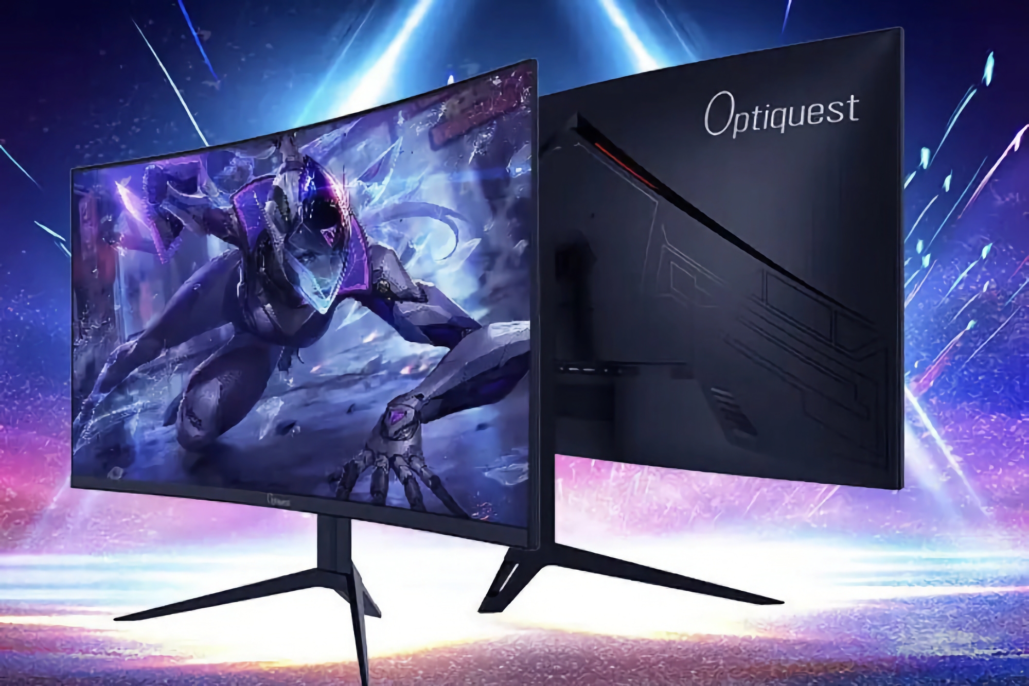 ViewSonic kondigde de Optiquest gebogen monitor aan met een 31,5" scherm, 165Hz en een prijs van $159
