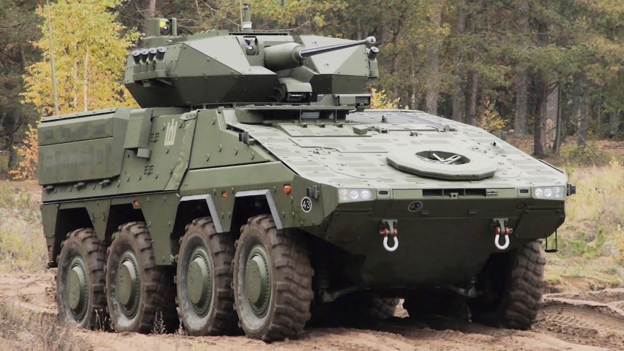 Lithuania wants to buy another 120 wheeled Vilkas armoured personnel carriers, which are based on the Boxer BMP