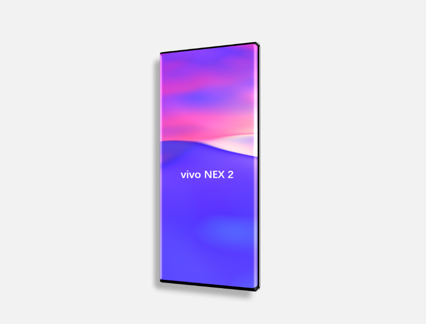Инсайдер: смартфон Vivo NEX 2 получит революционный дизайн Full-Display 2.0