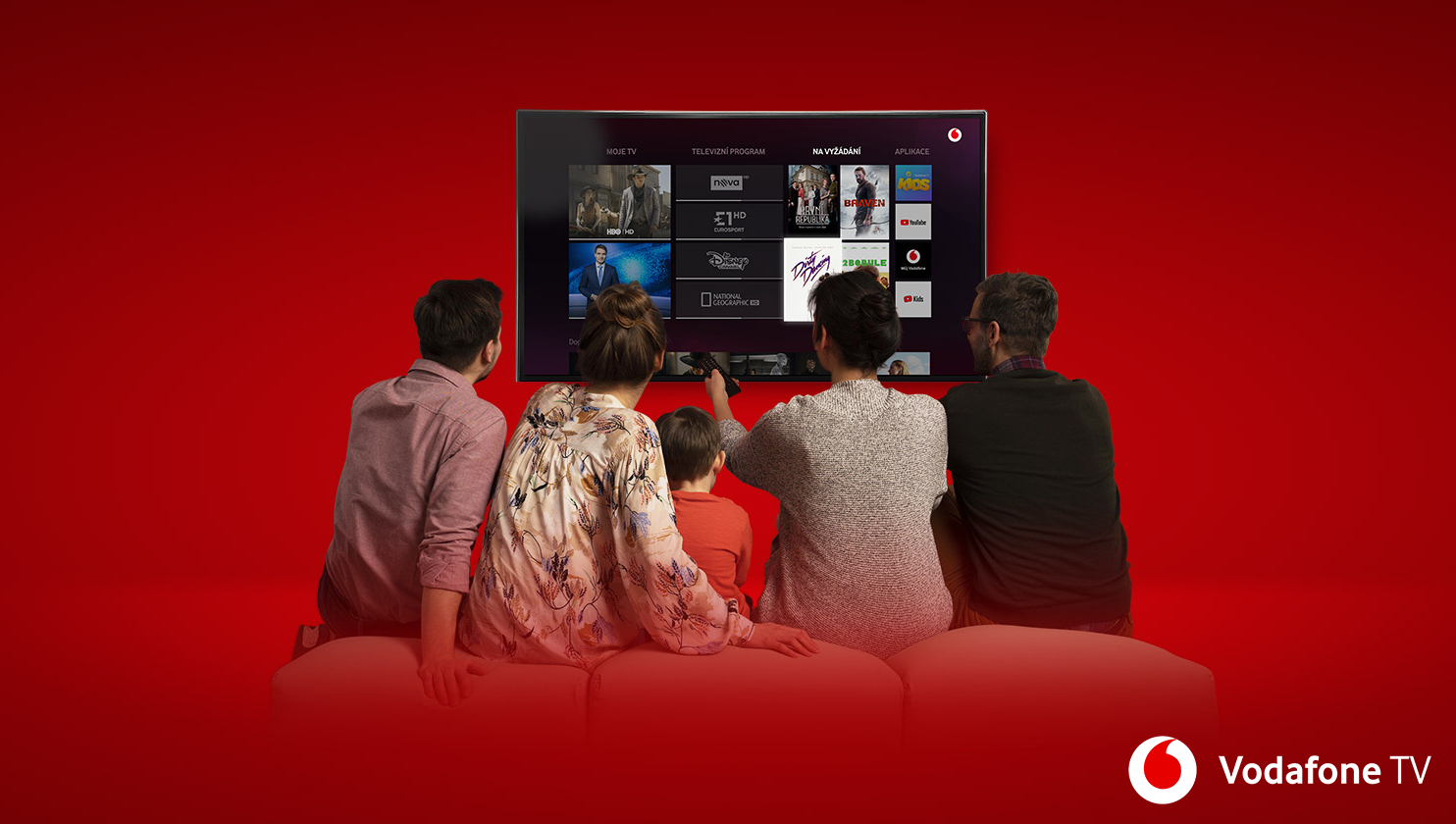 У Vodafone TV тепер можна безкоштовно дивитися фільми, мультфільми, серіали та понад 180 каналів