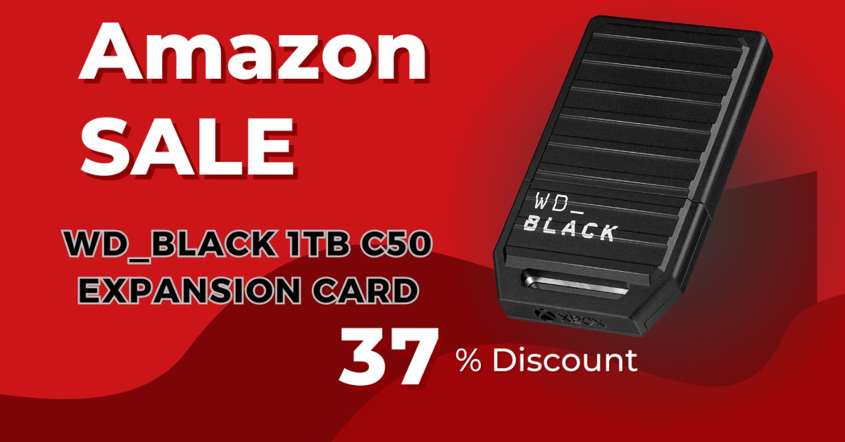 Great Opportunity! WD_Black 1TB C50 Expansion Card - $58 Off!