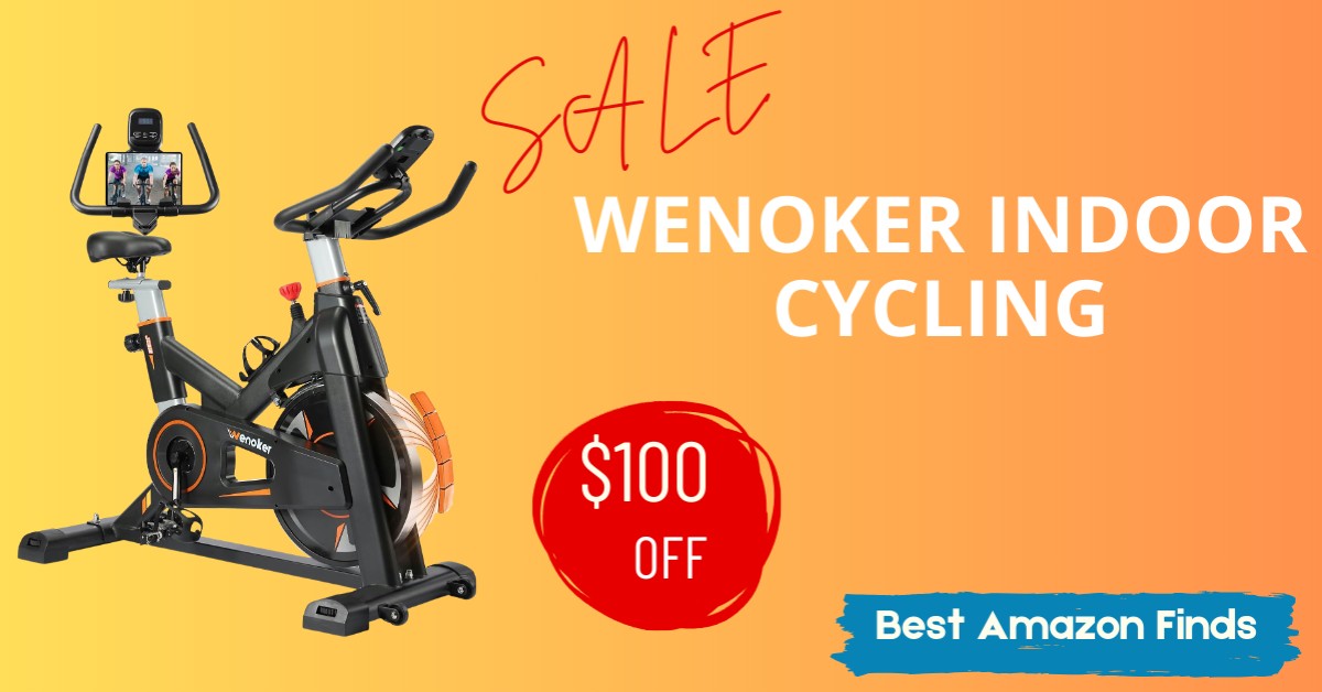 WENOKER Indoor Cycling Bike - $100 Discount Limited time deal!