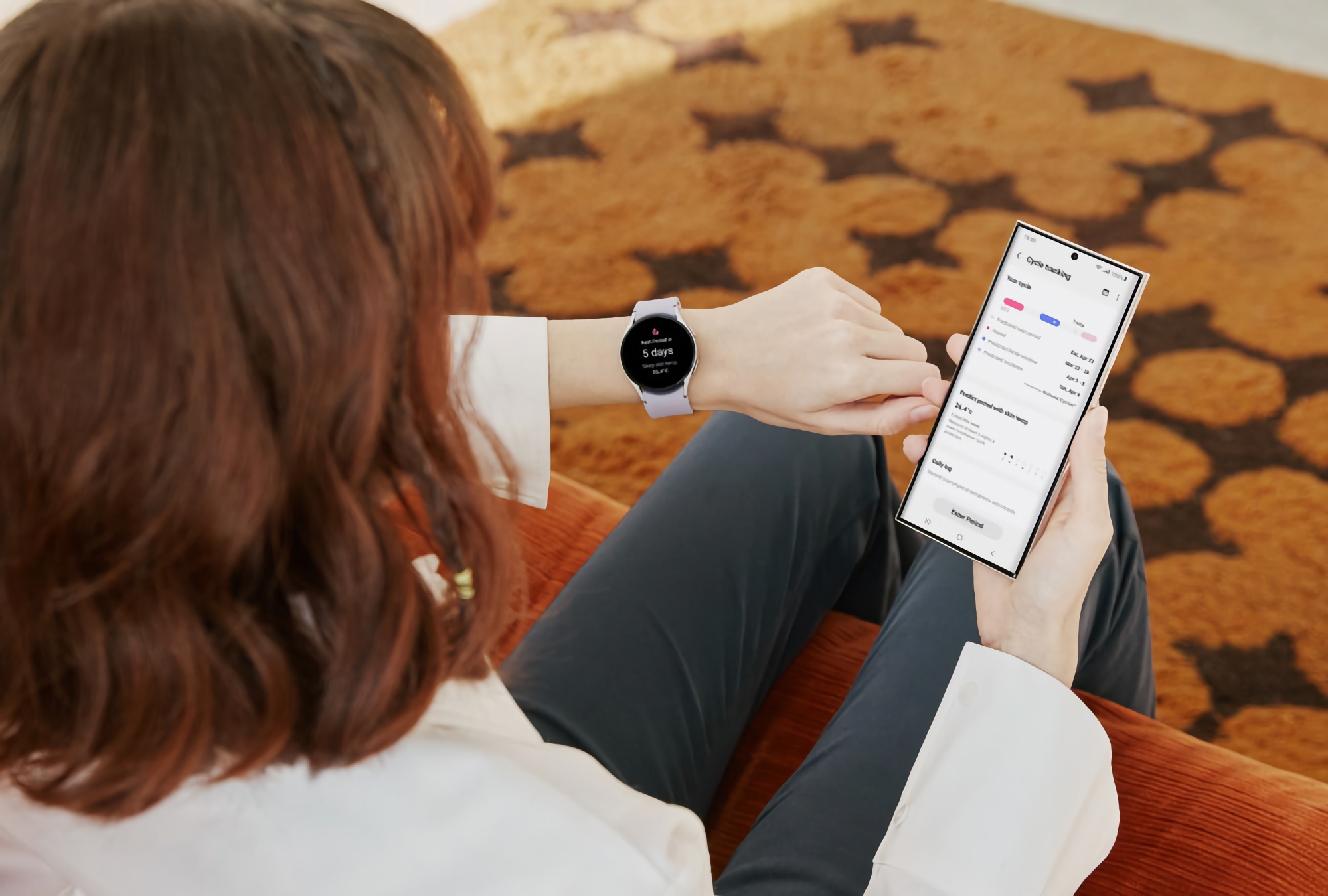 Samsung ha activado un sensor de temperatura corporal en el Galaxy Watch 5 y Galaxy Watch 5 Pro para realizar un seguimiento de los ciclos