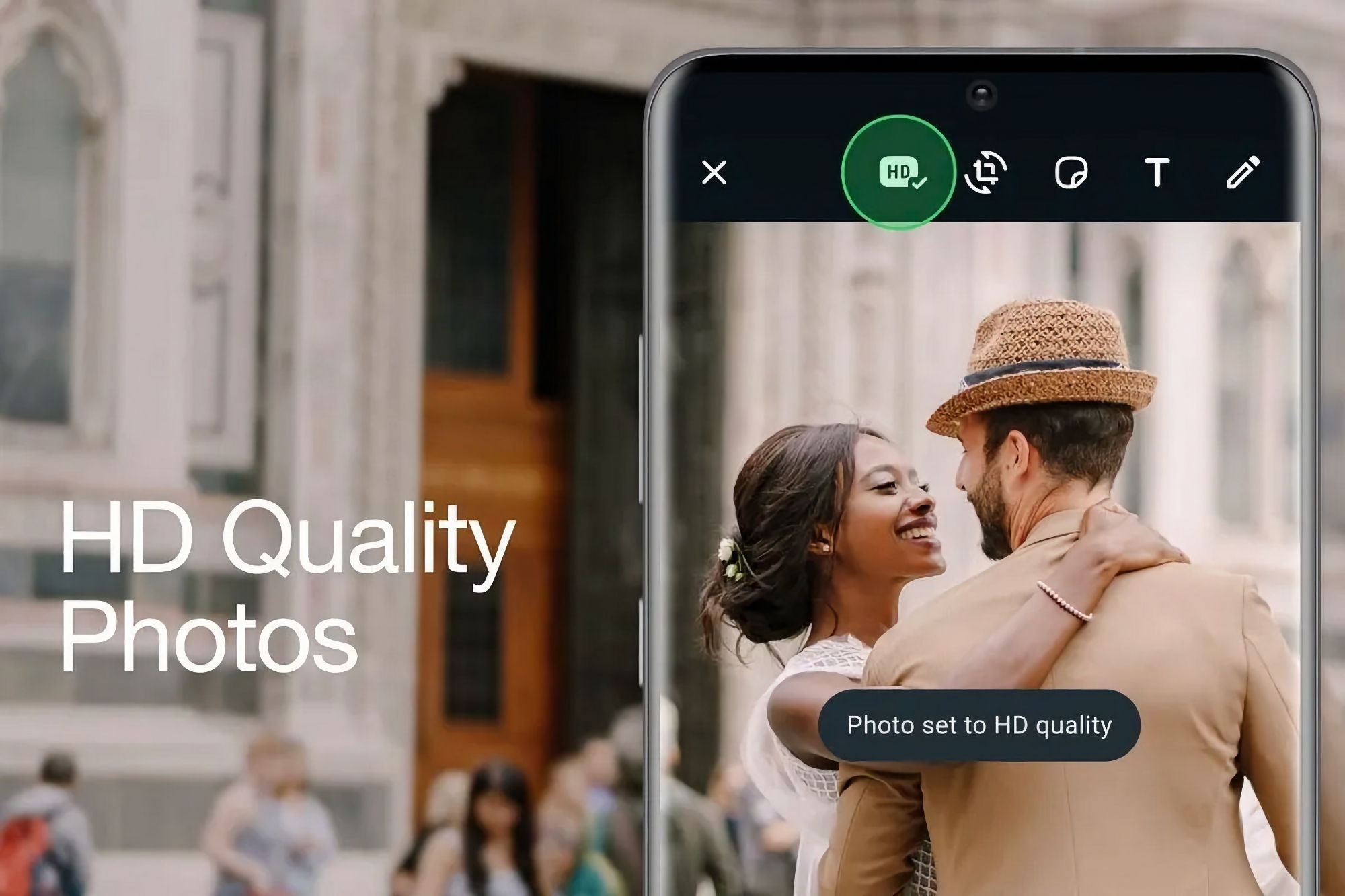 WhatsApp users on Android and iOS can now send images in good quality