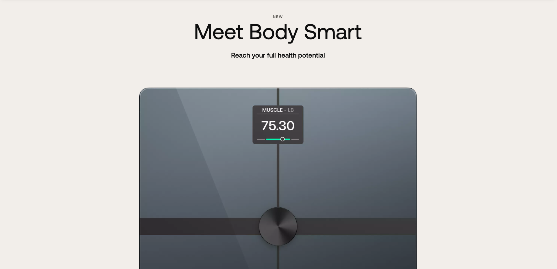 Withings introduceert Body Smart Scale: slimme weegschaal met LCD-scherm en ondersteuning voor Apple Health/Google Fit